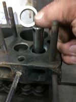 Valve seat replacement 2.