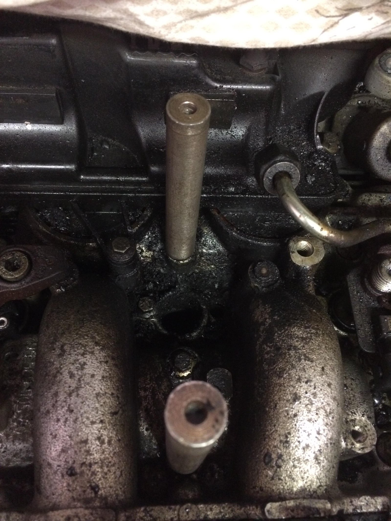 Sheared glow plug